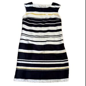 LOFT Women’s Navy Striped Dress